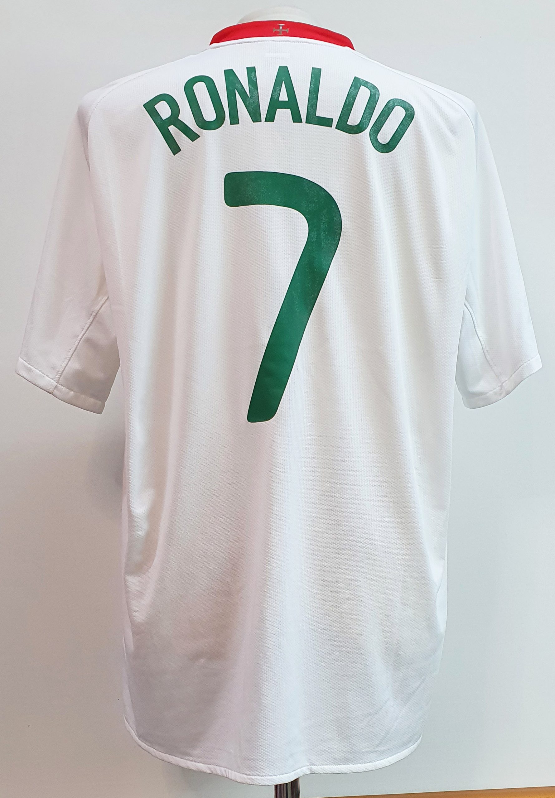 Portogallo 2008 maglia Nike Cristiano Ronaldo #7 away