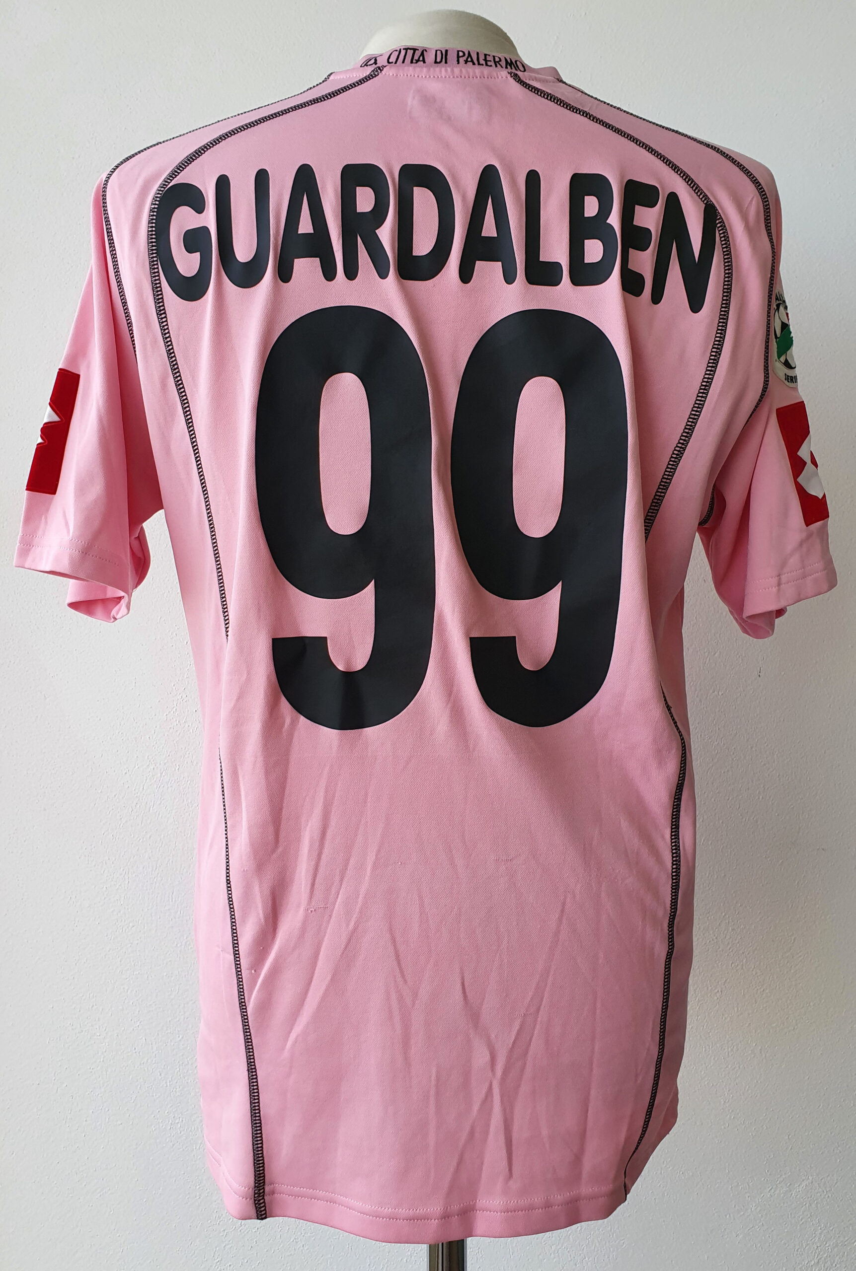 Maillot Gardien De But Palermo Lotto 2005/2006 - Extérieur Bleu Taille S - Neuf Avec Étiquette