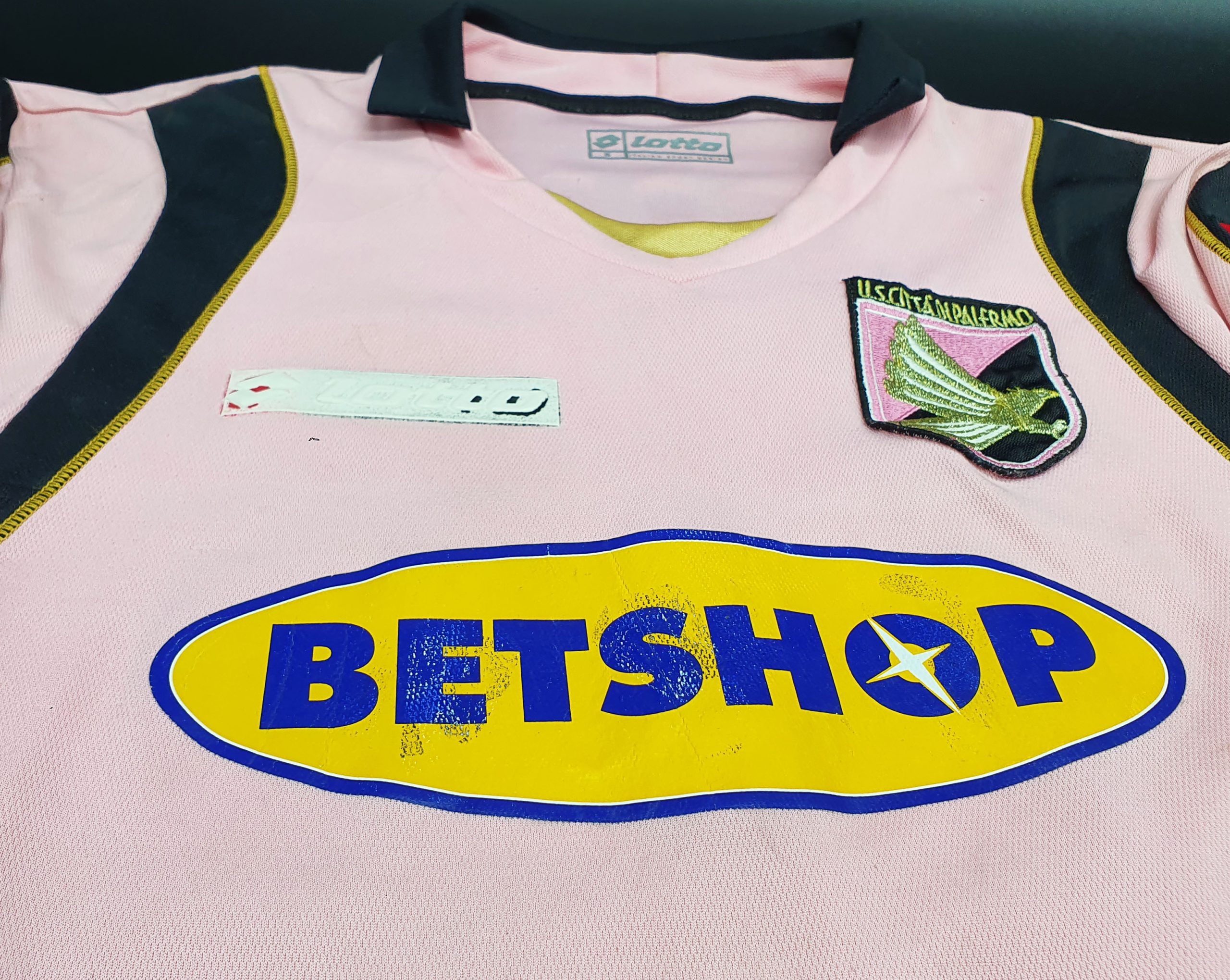 Palermo 2008-10 maglia Lotto home #30 Simplicio - immagine 3