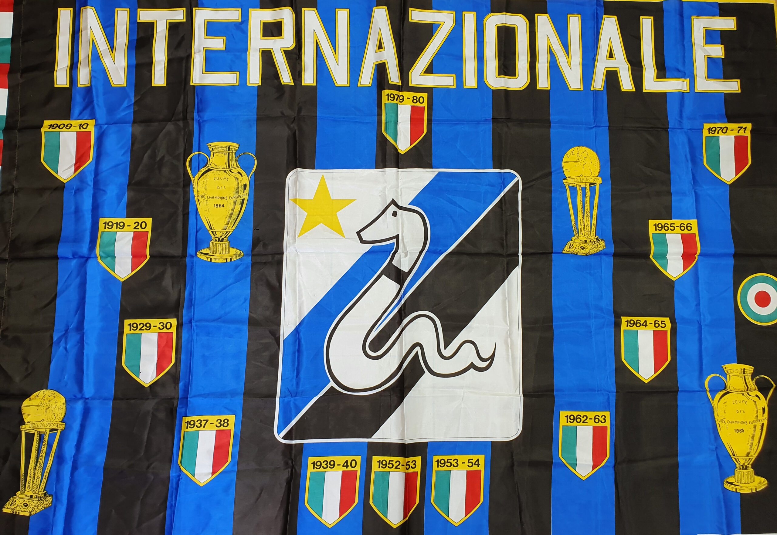 Inter 1979-80 bandiera vintage