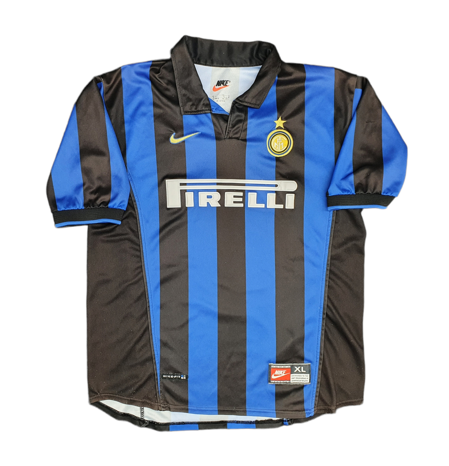 Inter 1998-99 maglia Nike home youth » BOLA Football Store