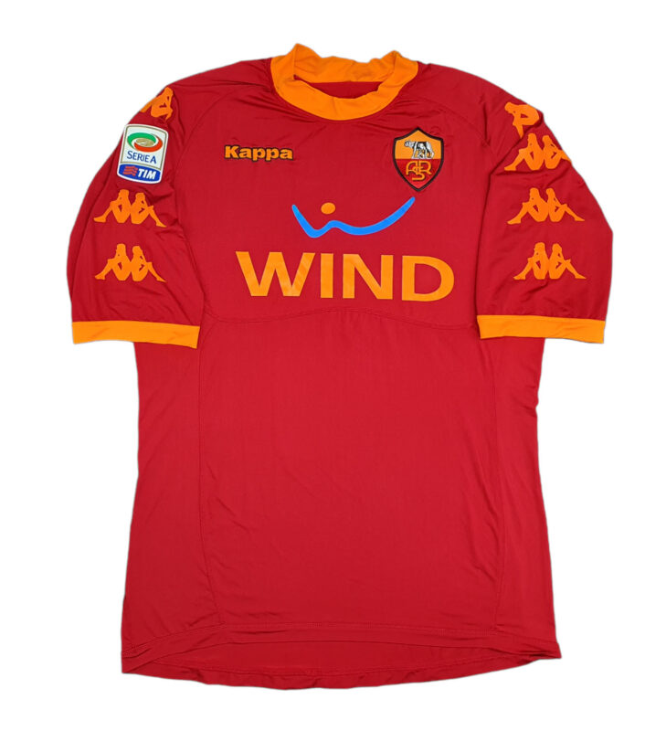 Maillot De Football Vintage AS Roma JUAN Kappa (2010-2011) - Taille XL - Derby Vs Lazio - Occasion