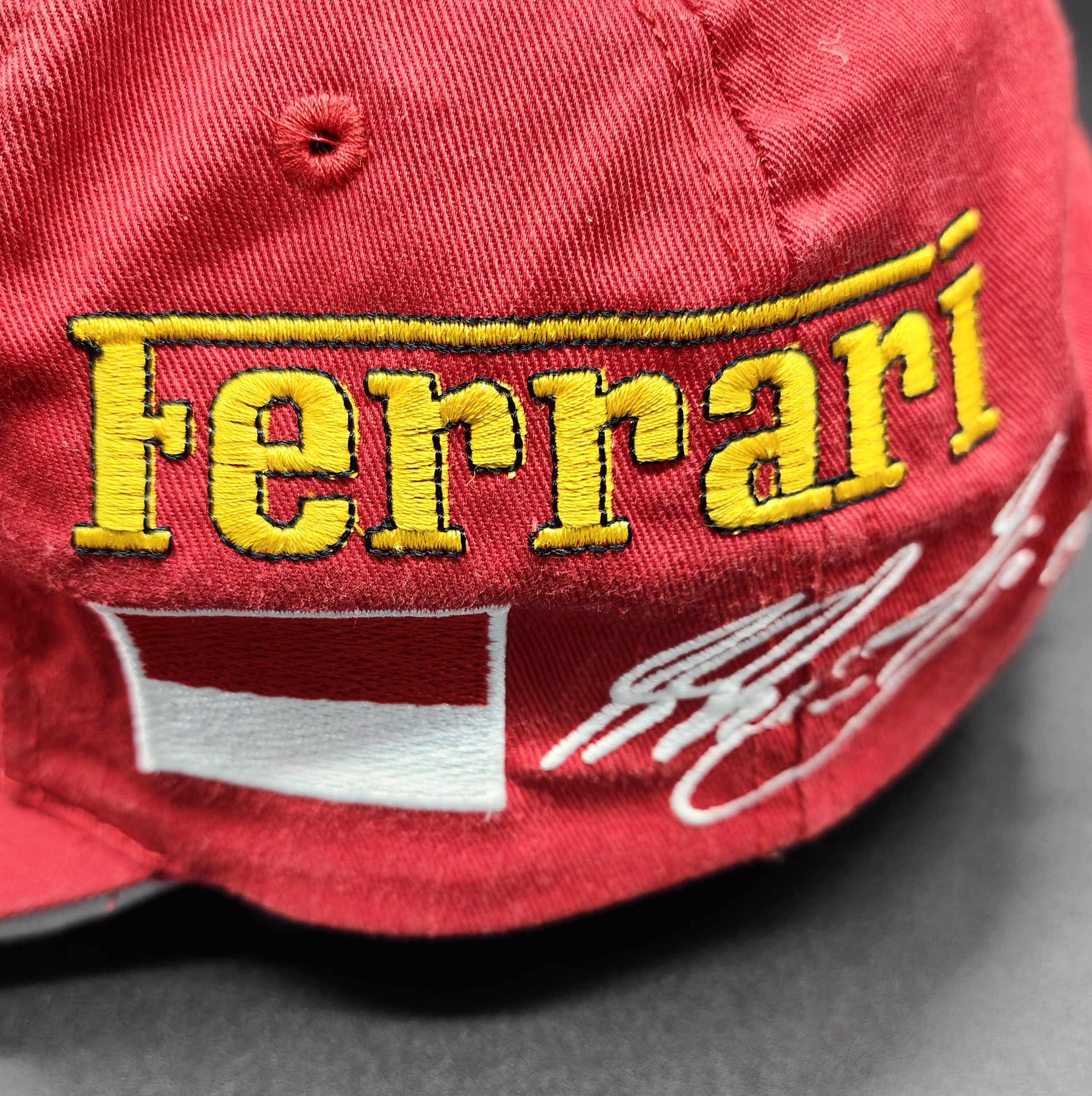 Cappellino Ferrari vintage Scuderia Ferrari