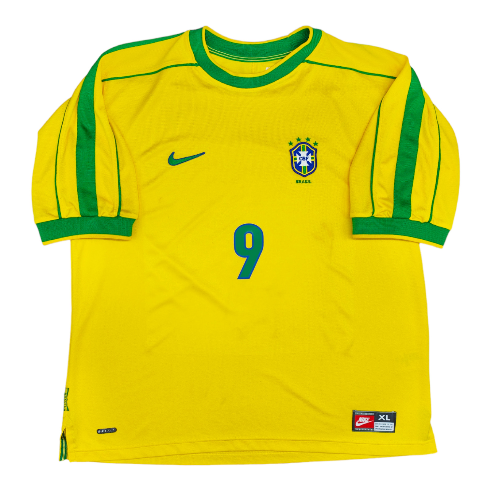 Brasile 1998 maglia Nike Ronaldo #9 home