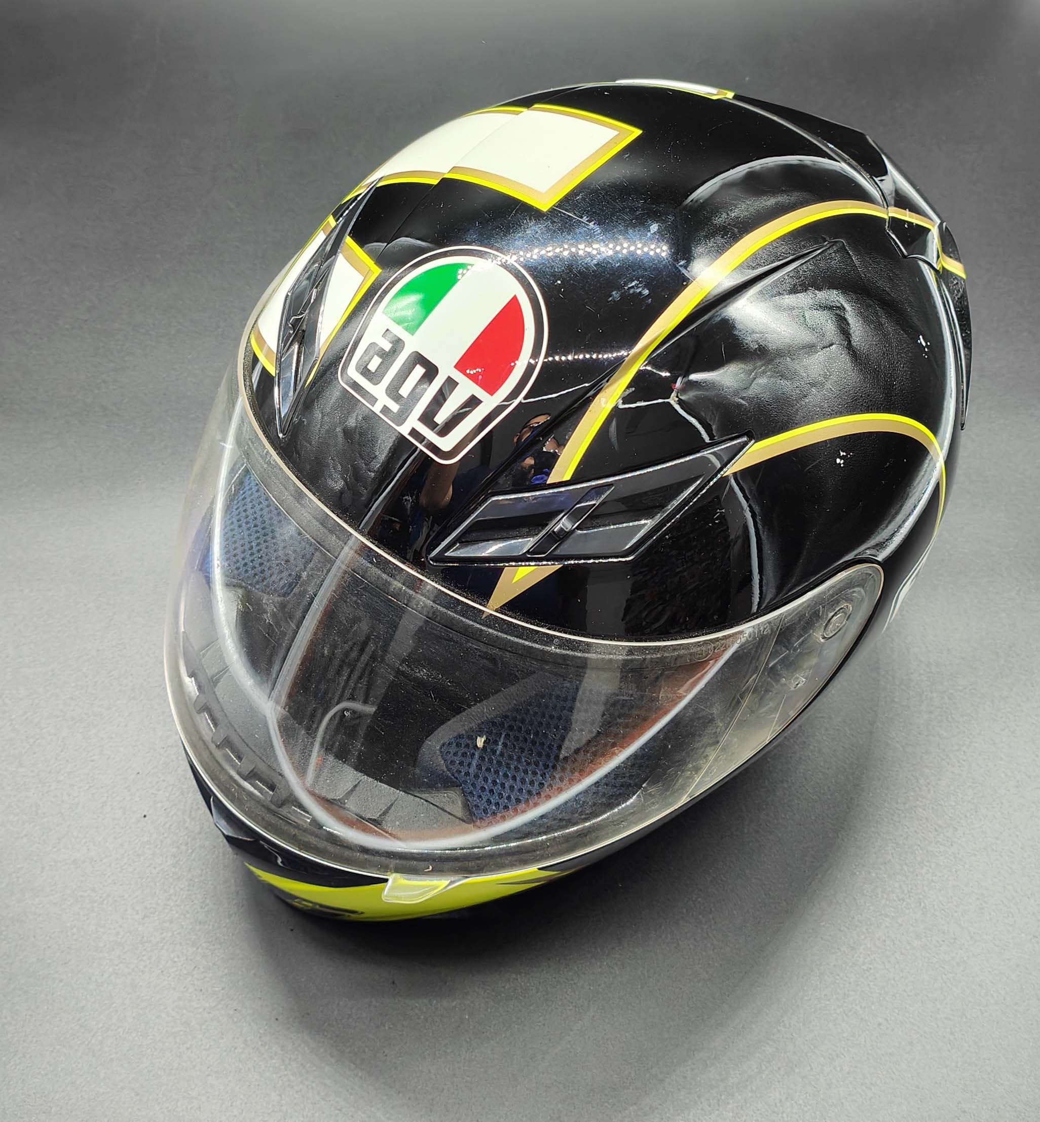 Valentino Rossi casco 2006-07 Agv K-3 Gothic