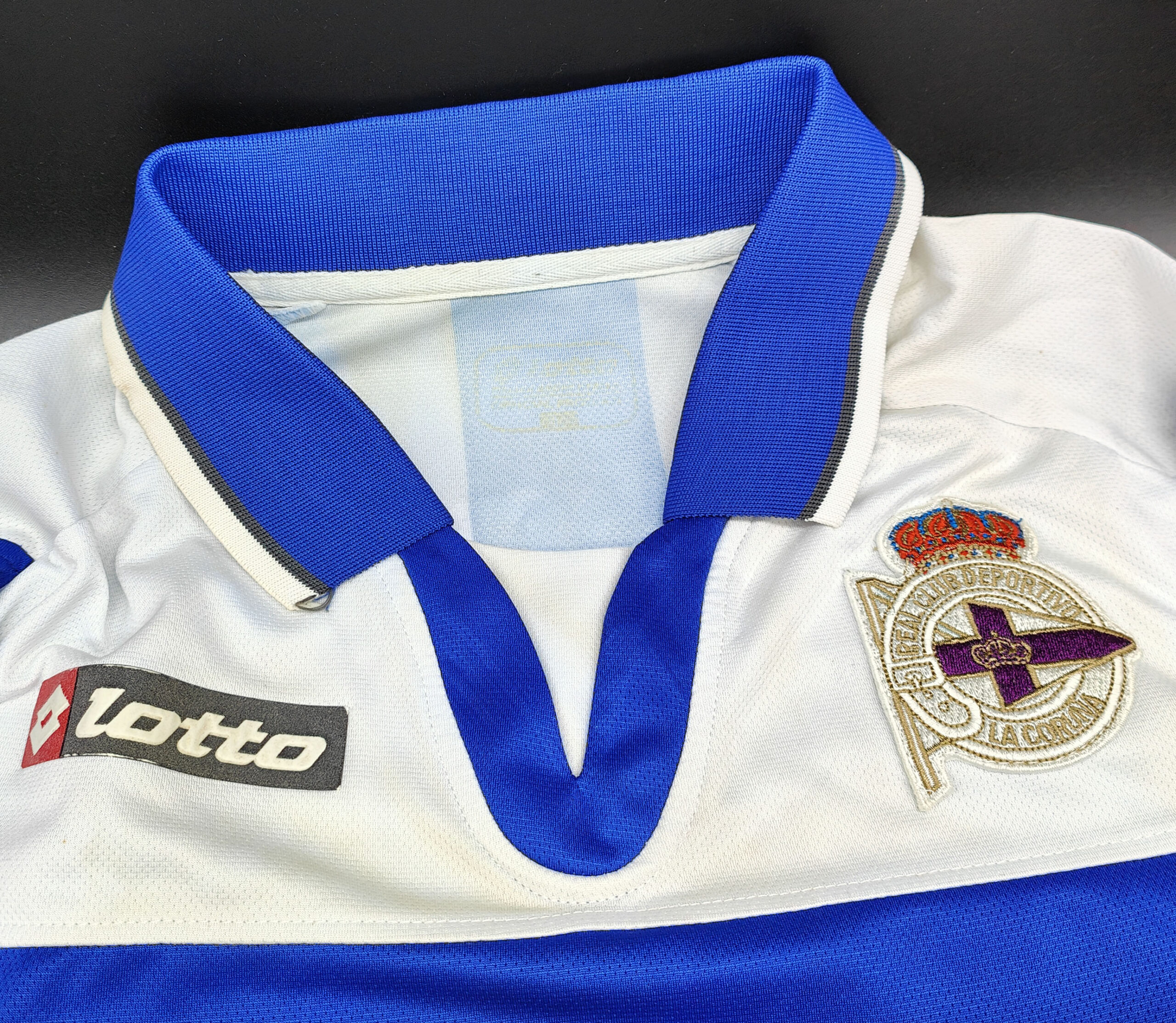 Deportivo La Coruna 2012-13 maglia Lotto home #14 Abel Aguilar - immagine 4