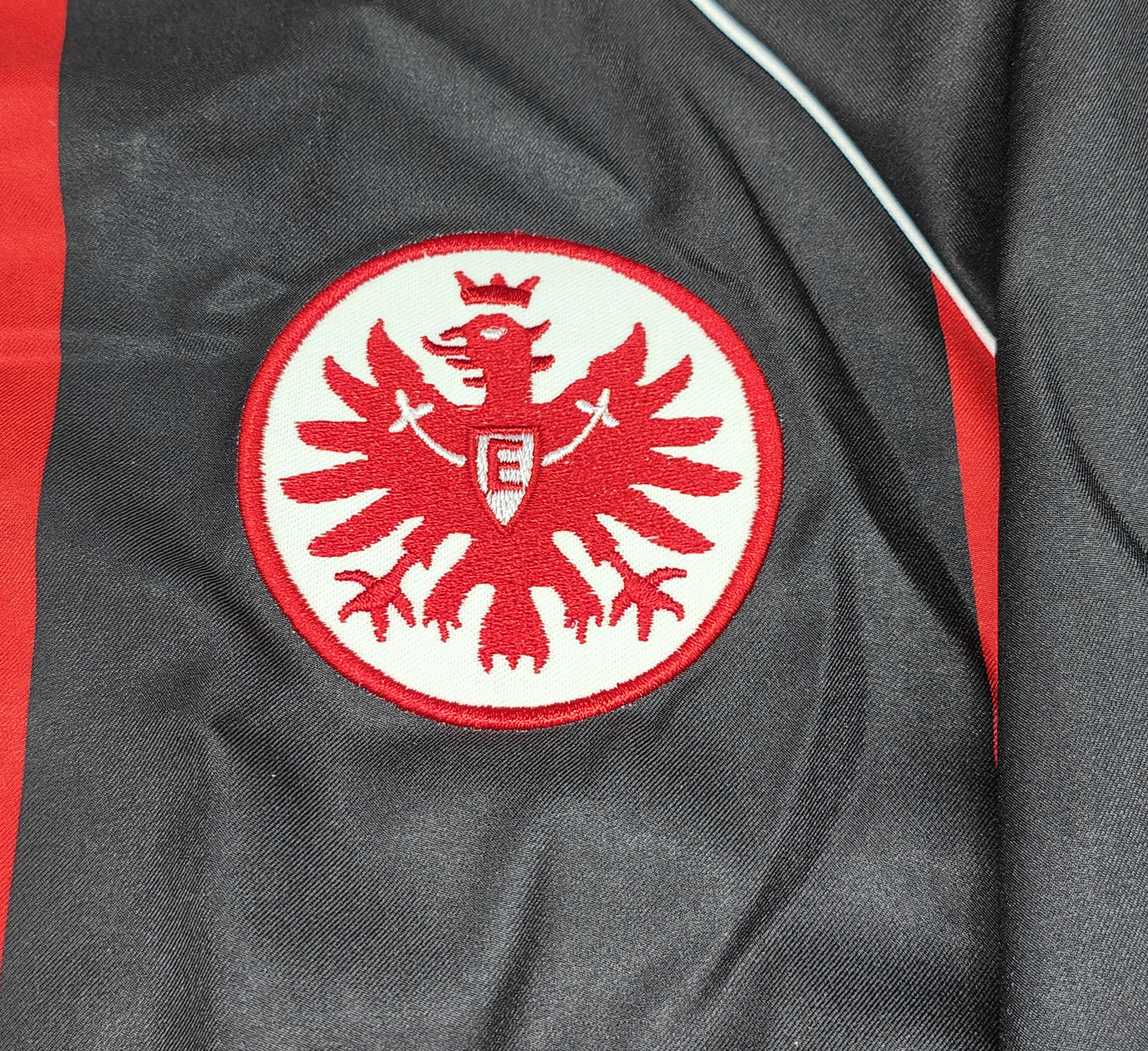 Eintracht Francoforte 2006-07 maglia Jako home #27 Kyrgiakos matchworn - immagine 5