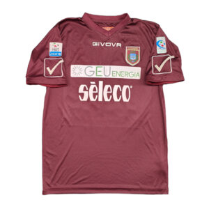 Alternative view of Pontedera 2017-18 maglia Givova home #26 Malih matchworn