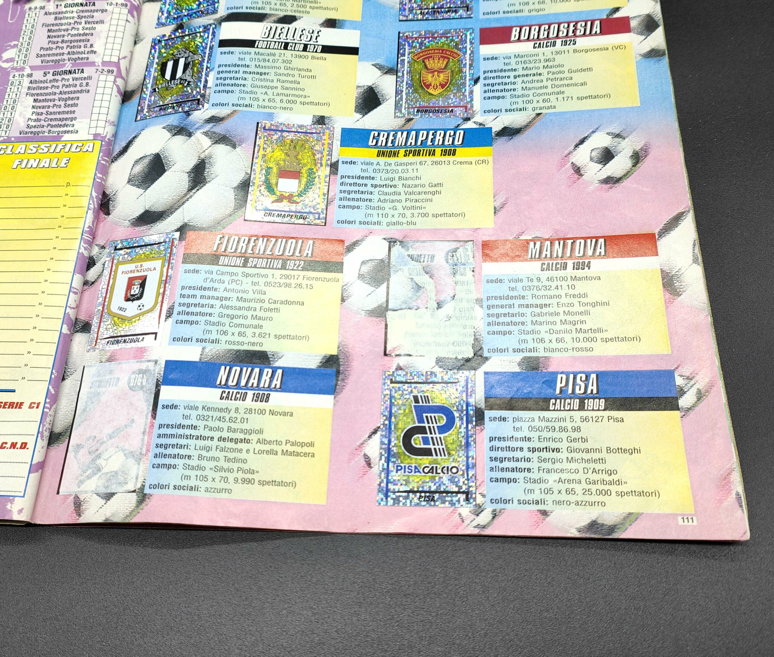 Album Panini 1998-99 Calciatori - immagine 9