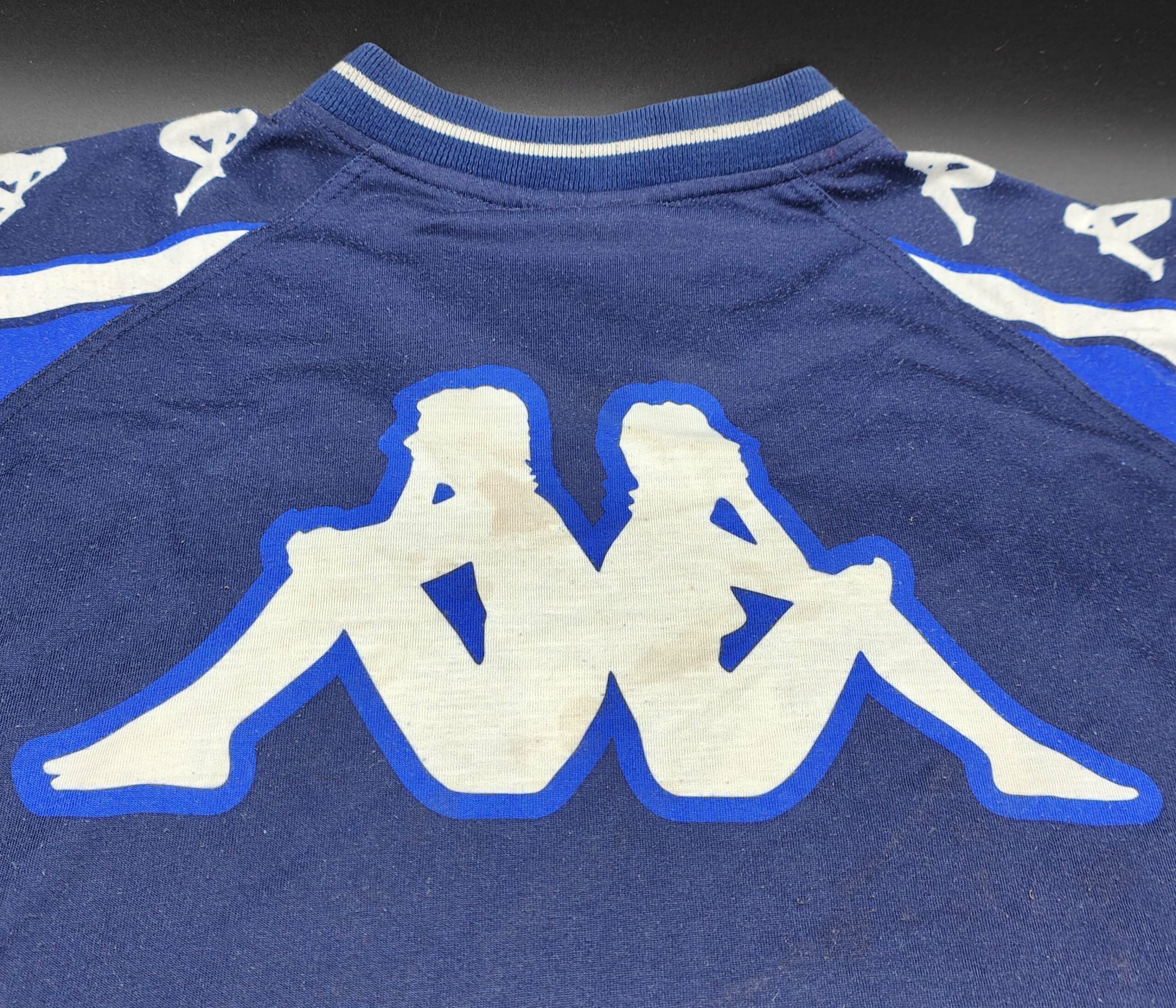 Italia 1999-00 maglia Kappa training matchworn - immagine 9