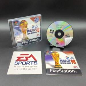 Playstation 1 videogame "World Cup 1998"