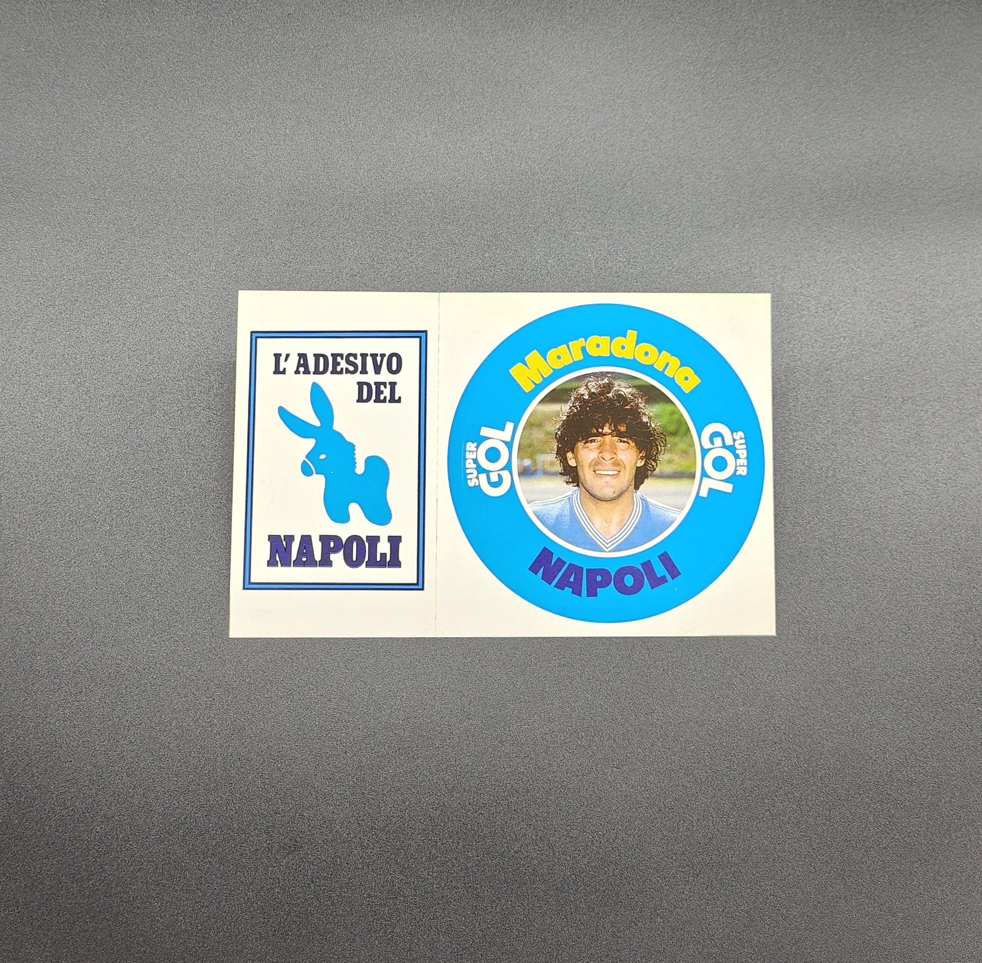 Napoli adesivo 1984-85 Super Gol Maradona » BOLA Football Store