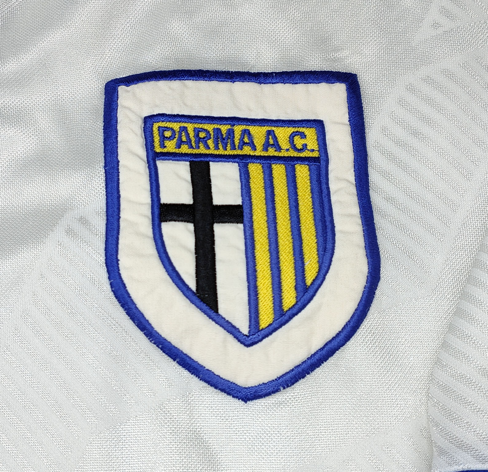 Maillot De Football AC Parma Umbro 1994-1995, Coupe UEFA, Numéro 10 Zola - Taille XL