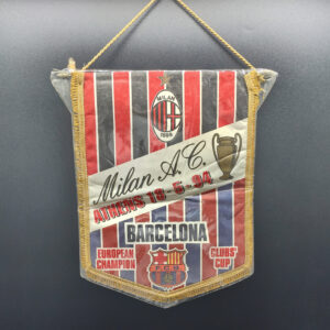 Milan gagliardetto 1993-94 Barcellona finale Coppa dei Campioni