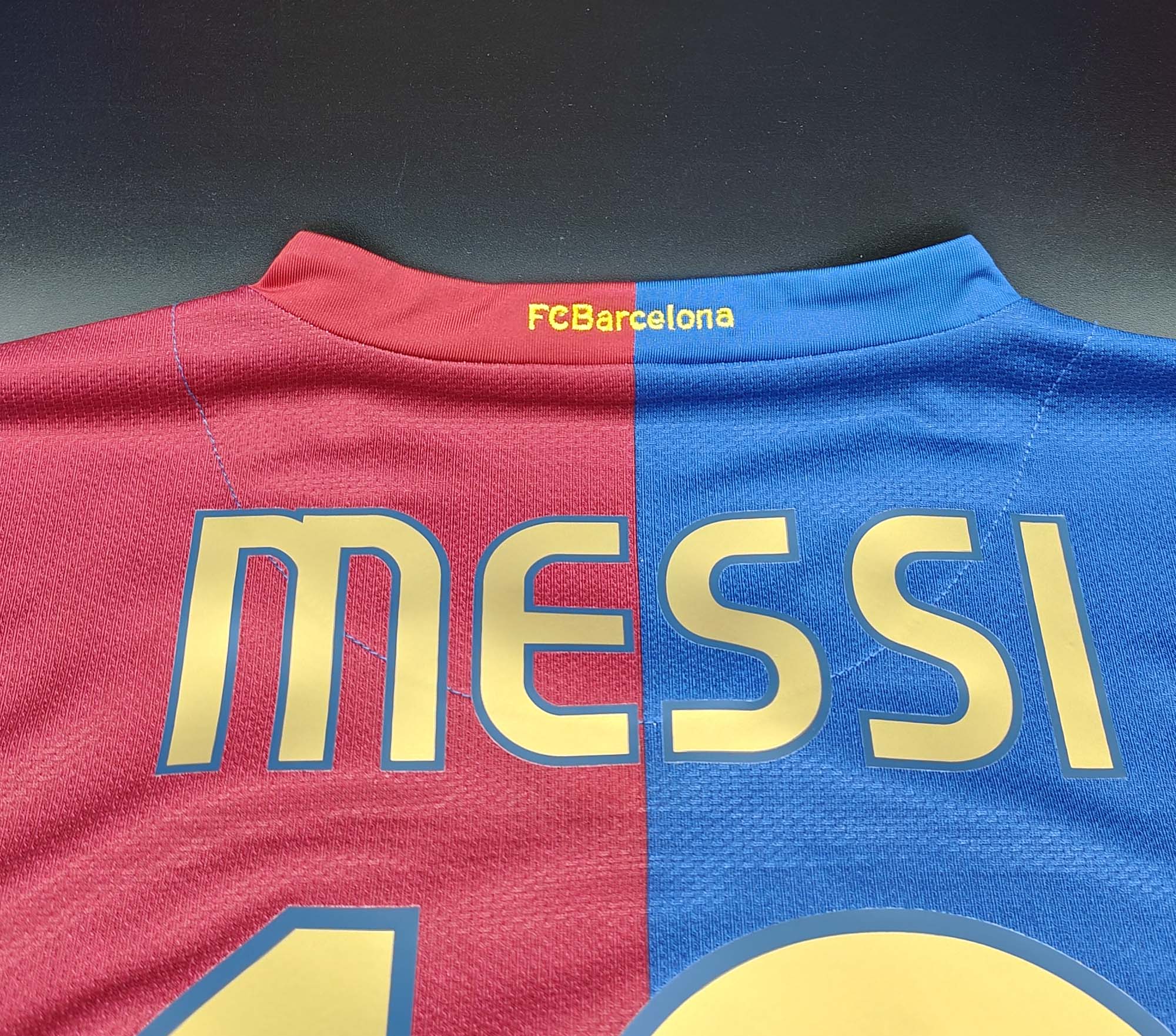 Barcellona 2006-07 maglia Nike home #19 Messi » BOLA Football Store
