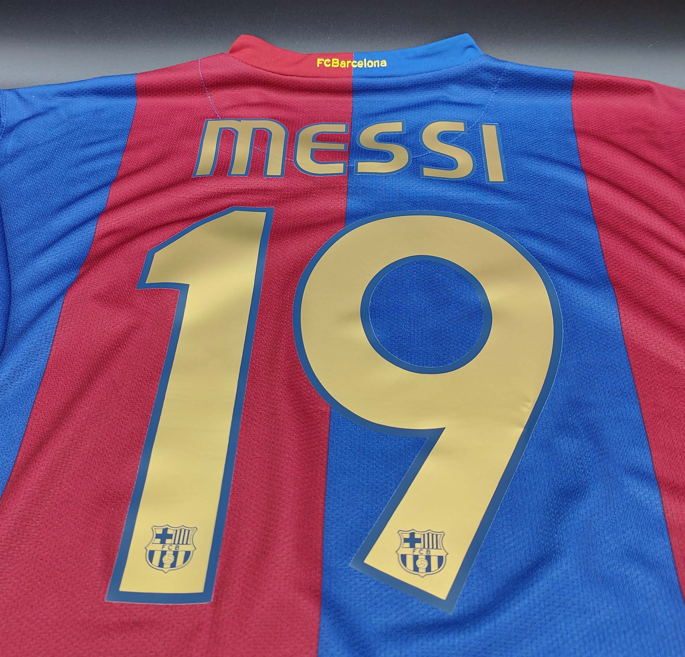 Barcellona 2006-07 maglia Nike home #19 Messi » BOLA Football Store