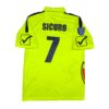 Picerno 2020-21 maglia Givova away #7 Sicuro matchworn