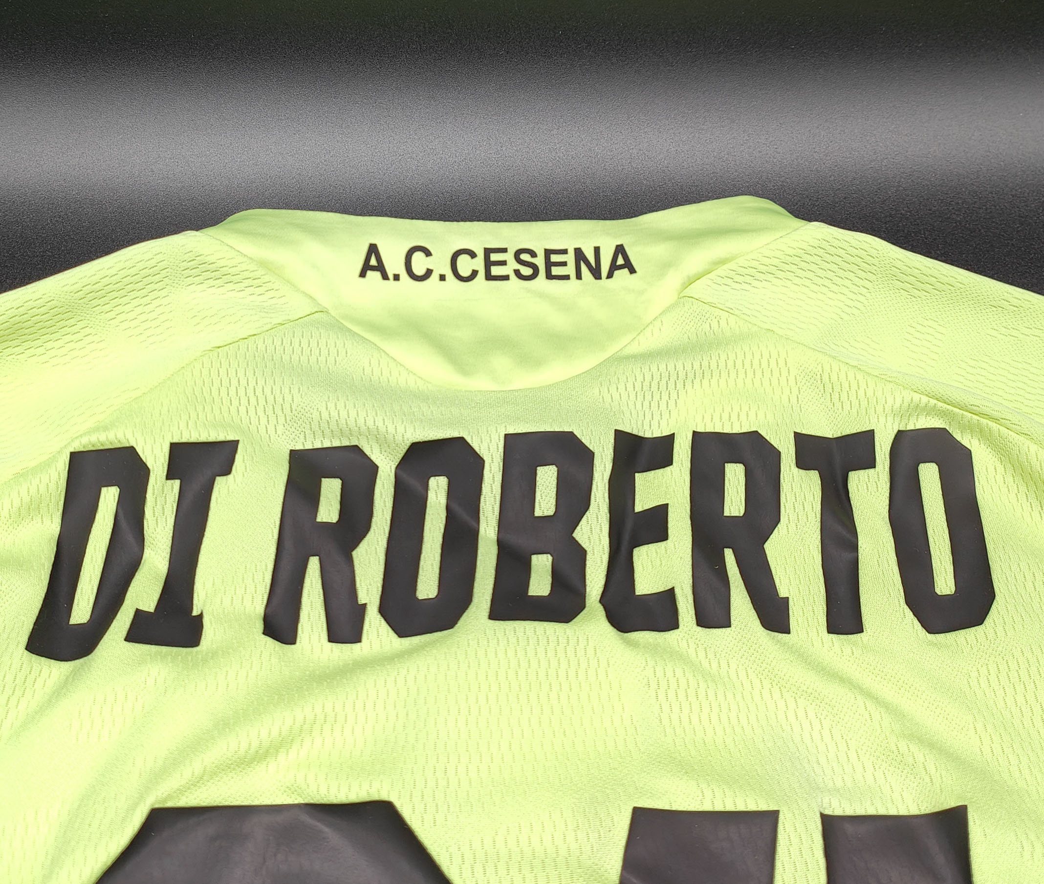 Cesena 2016-17 maglia Lotto third #34 Di Roberto matchworn - immagine 8