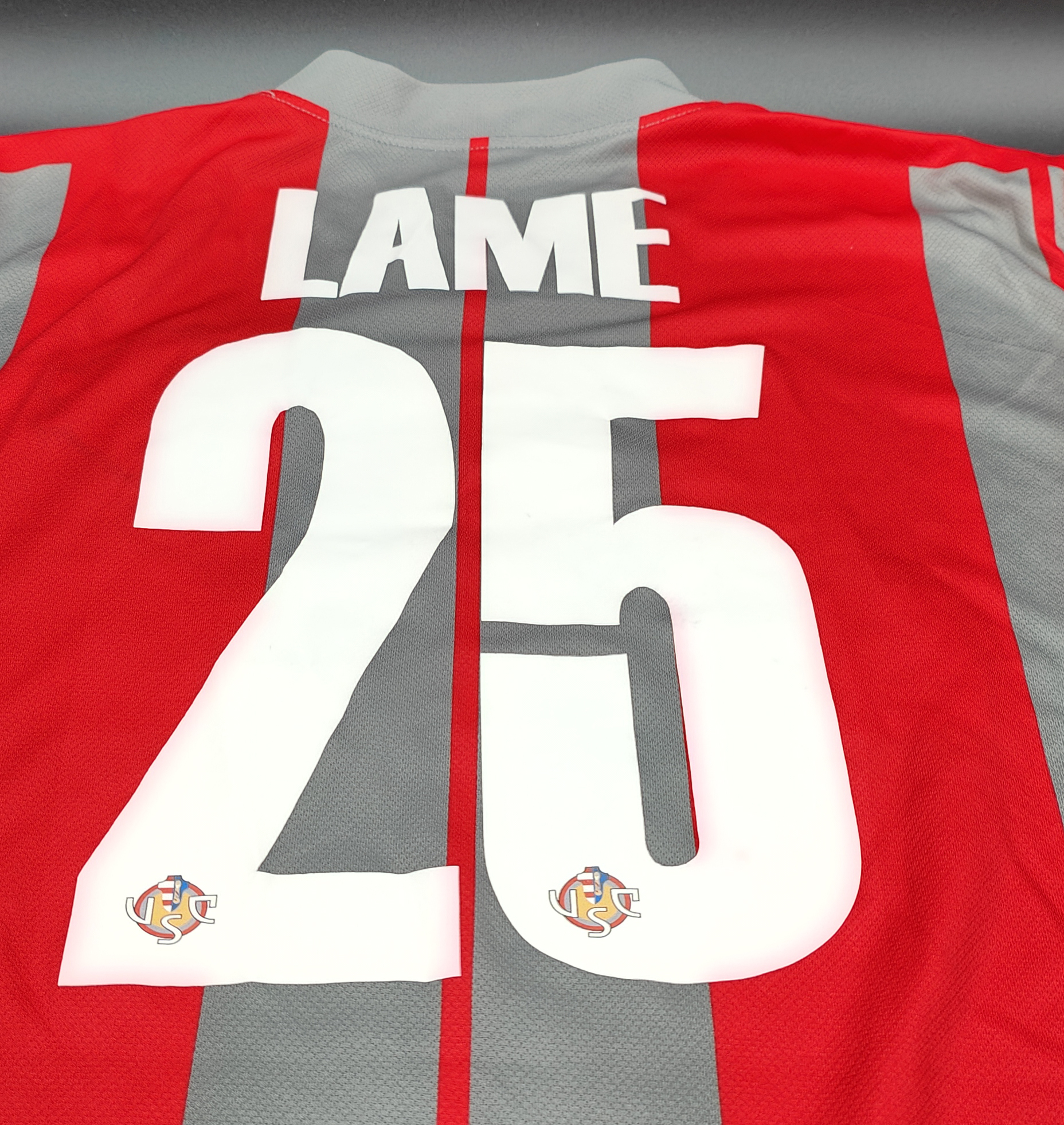 Cremonese 2016-17 maglia Garman home #25 Lame matchworn - immagine 9