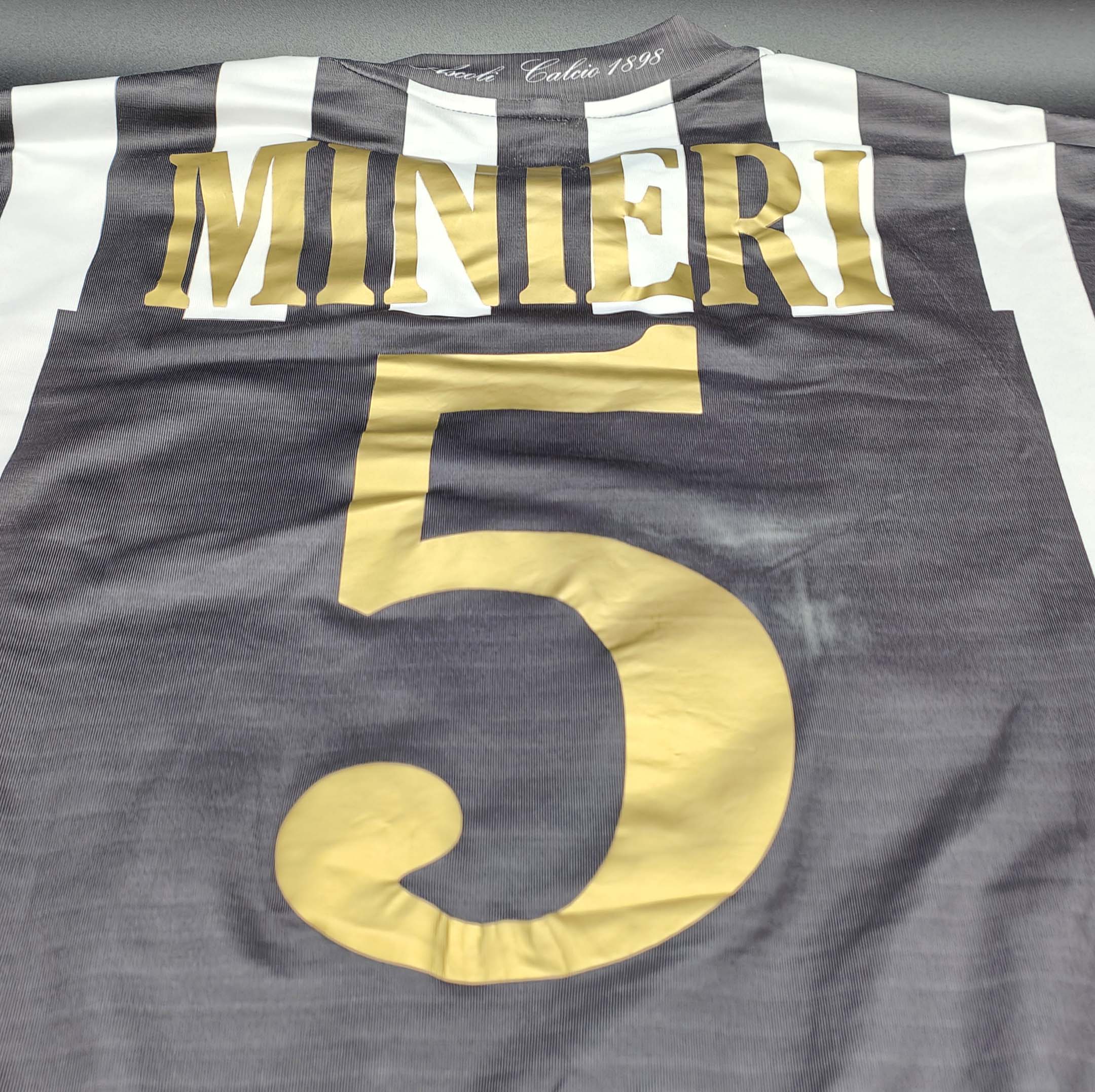 Ascoli 2006-07 maglia Legea home #5 Minieri matchworn - immagine 9