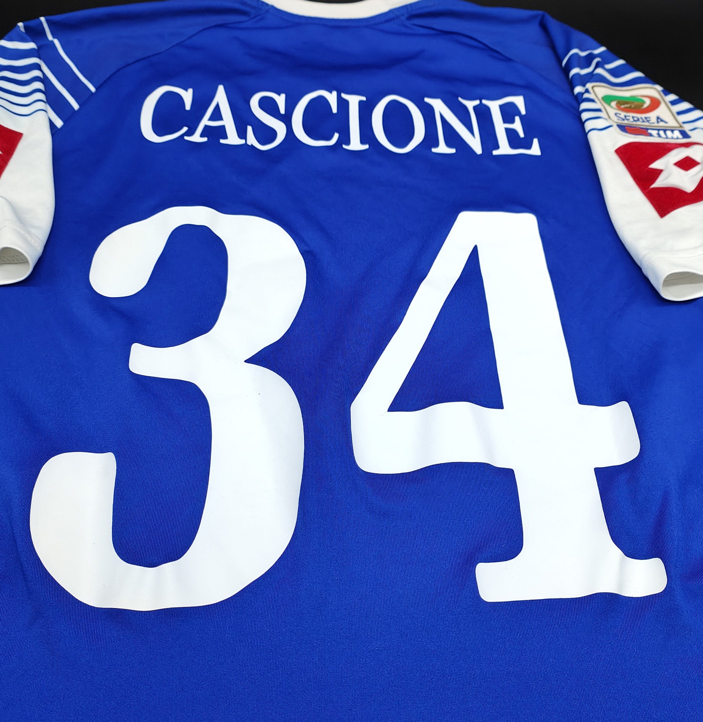 Cesena 2014-15 maglia Lotto away #34 Cascione matchworn - immagine 8