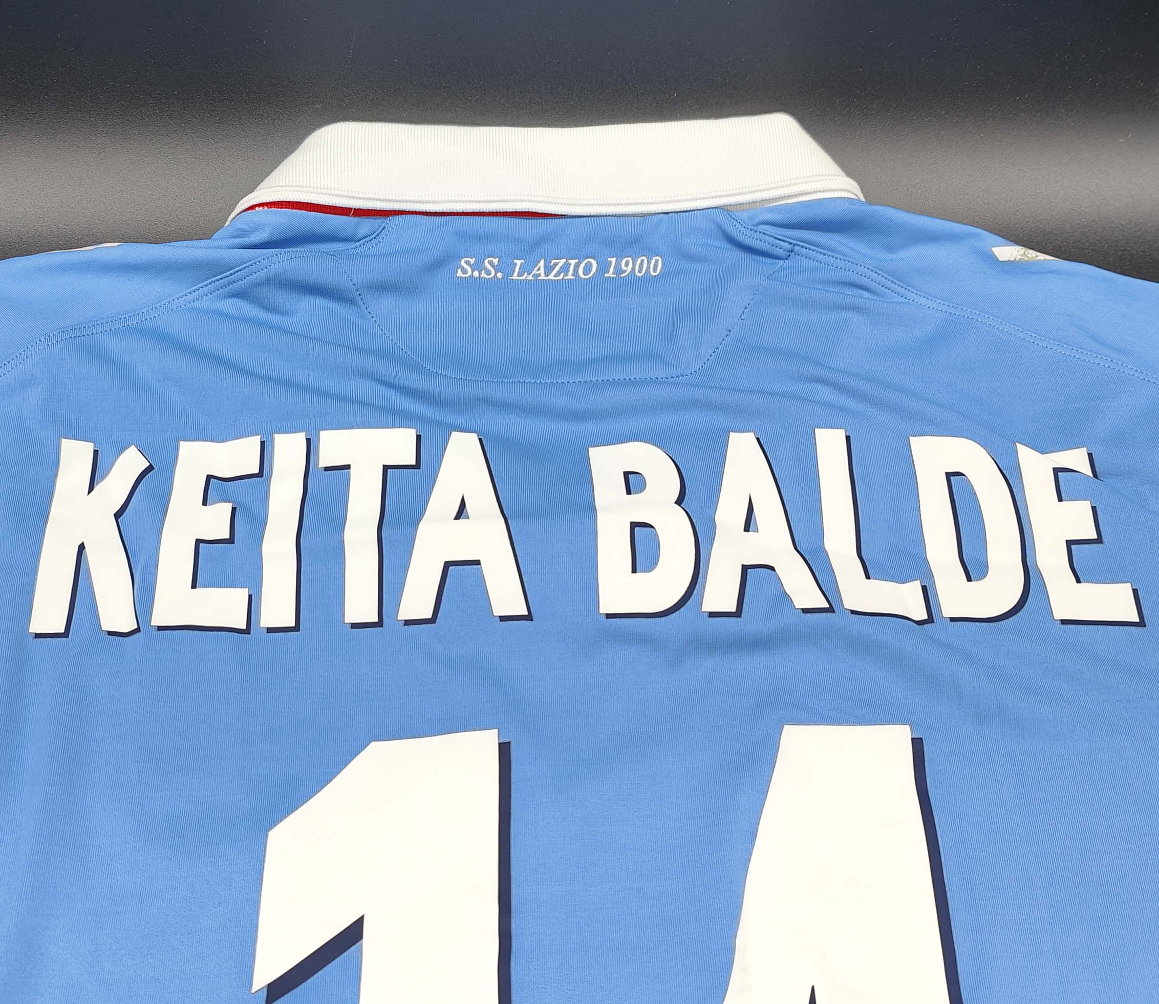 Lazio 2014-15 maglia Macron home #14 Keita Baldé - immagine 7