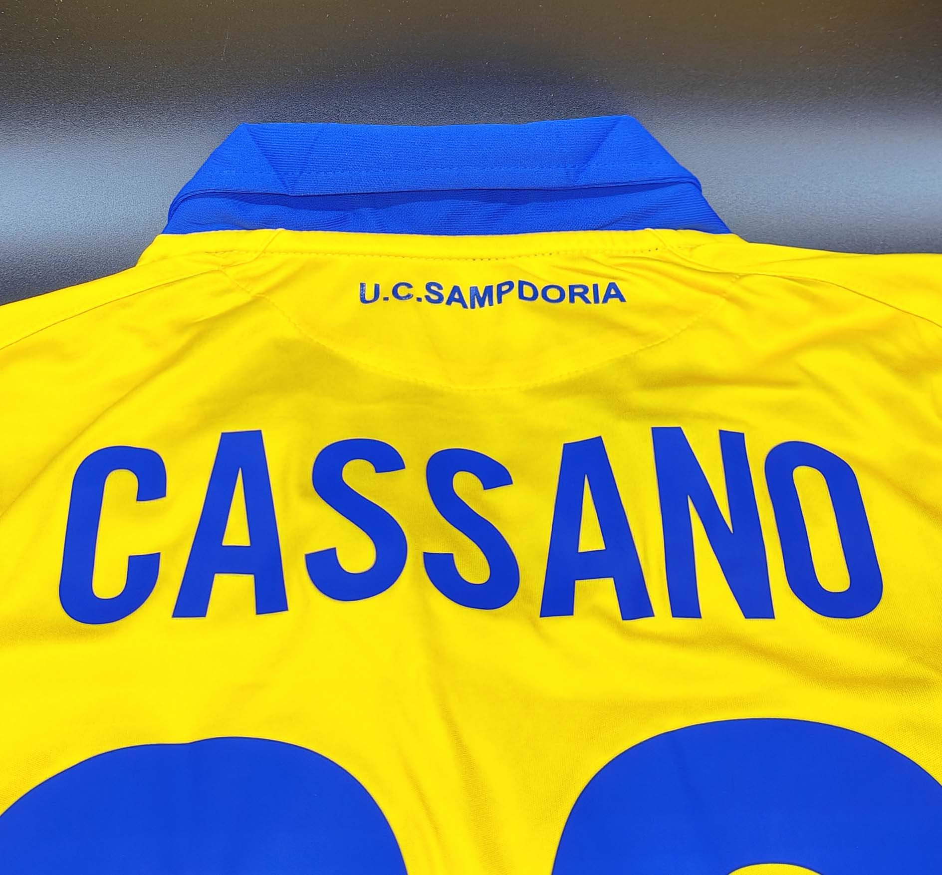 Sampdoria 2015-16 maglia Joma third #99 Cassano - immagine 9