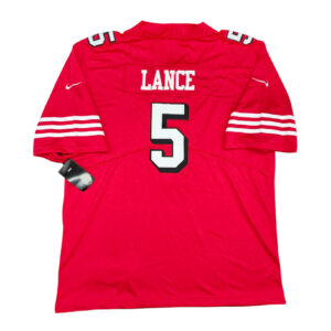 San Francisco 49ers 2021-22 maglia Nike home #5 Lance