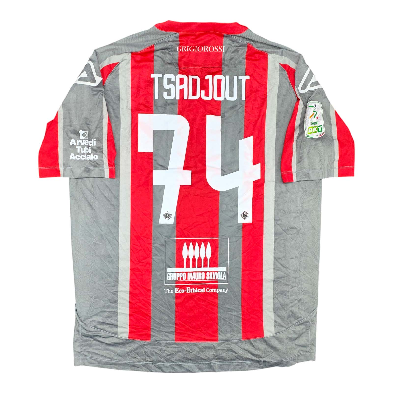 Cremonese 2023-24 maglia Acerbis home #74 Tsadjout matchworn
