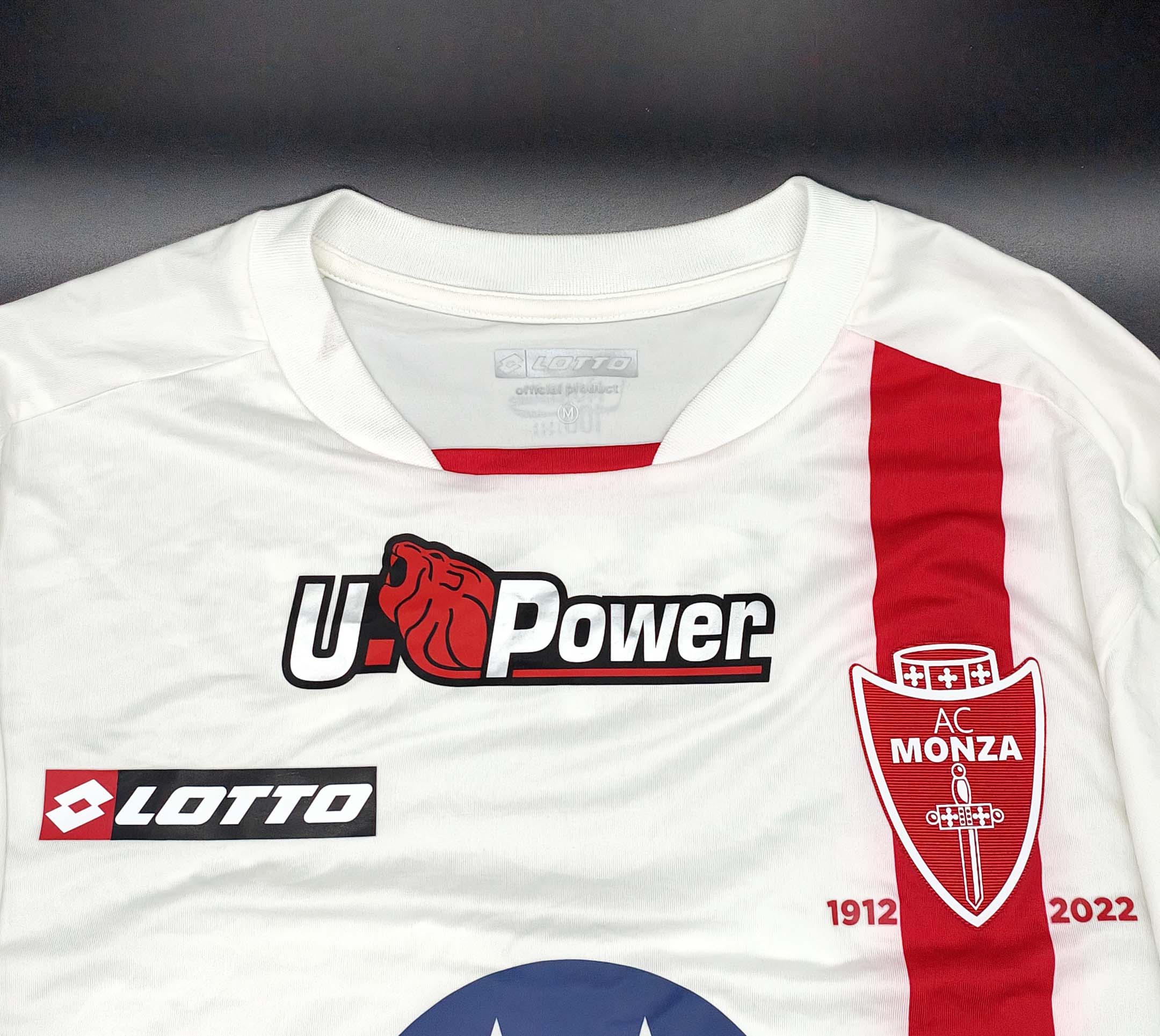 Monza 2022-23 maglia Lotto away #26 Antov matchworn - immagine 3