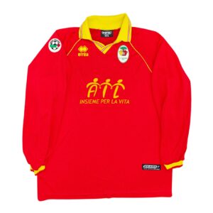 Alternative view of Ravenna 2000-01 maglia Erreà home #19 Scarlato matchworn