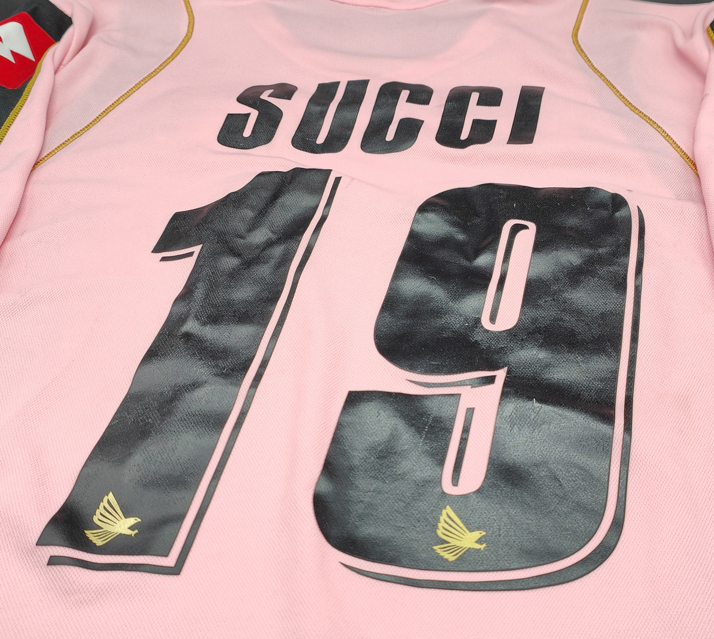 Palermo 2008-09 maglia Lotto home #19 Succi matchworn - immagine 9