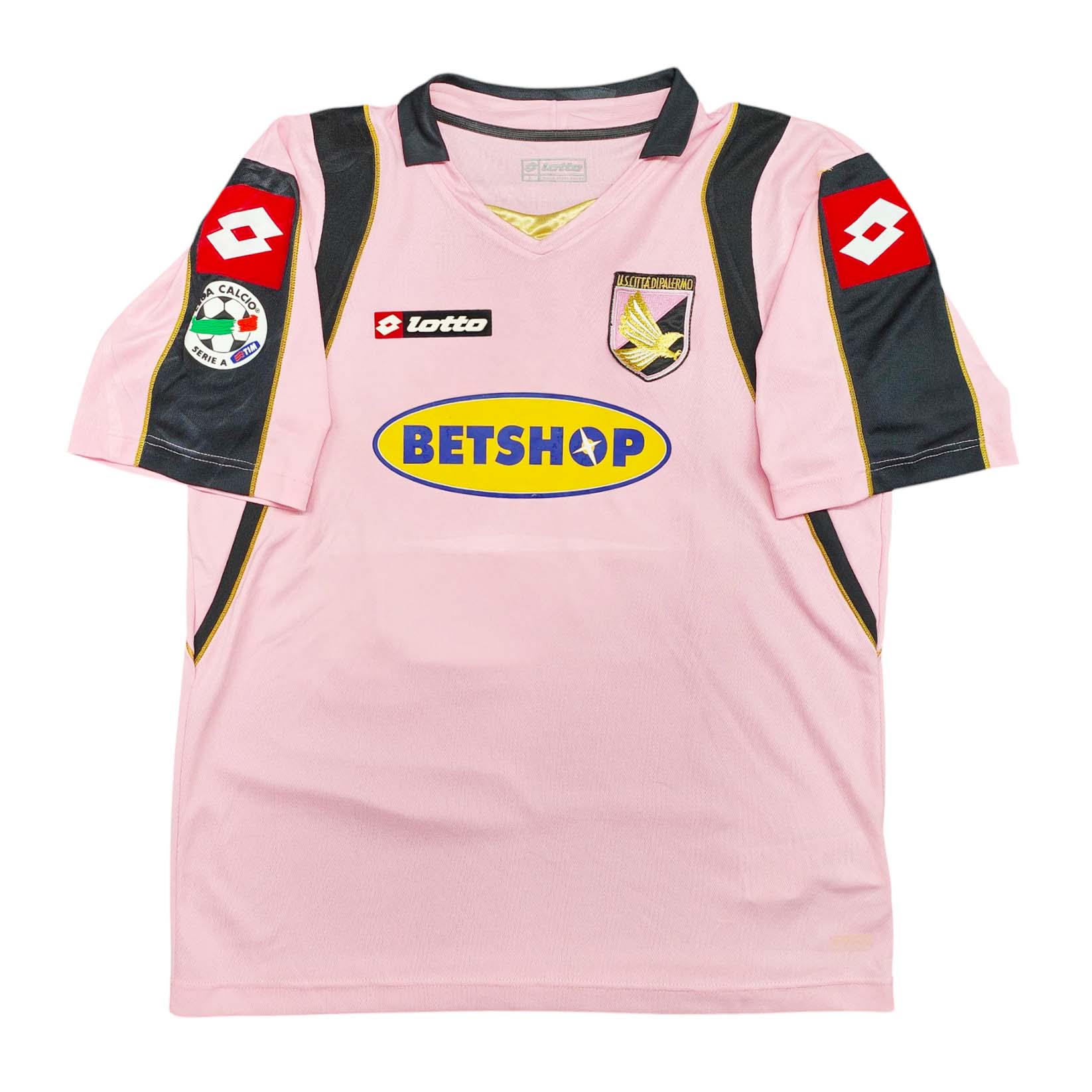 Palermo 2008-10 maglia Lotto home #30 Simplicio matchworn - immagine 2