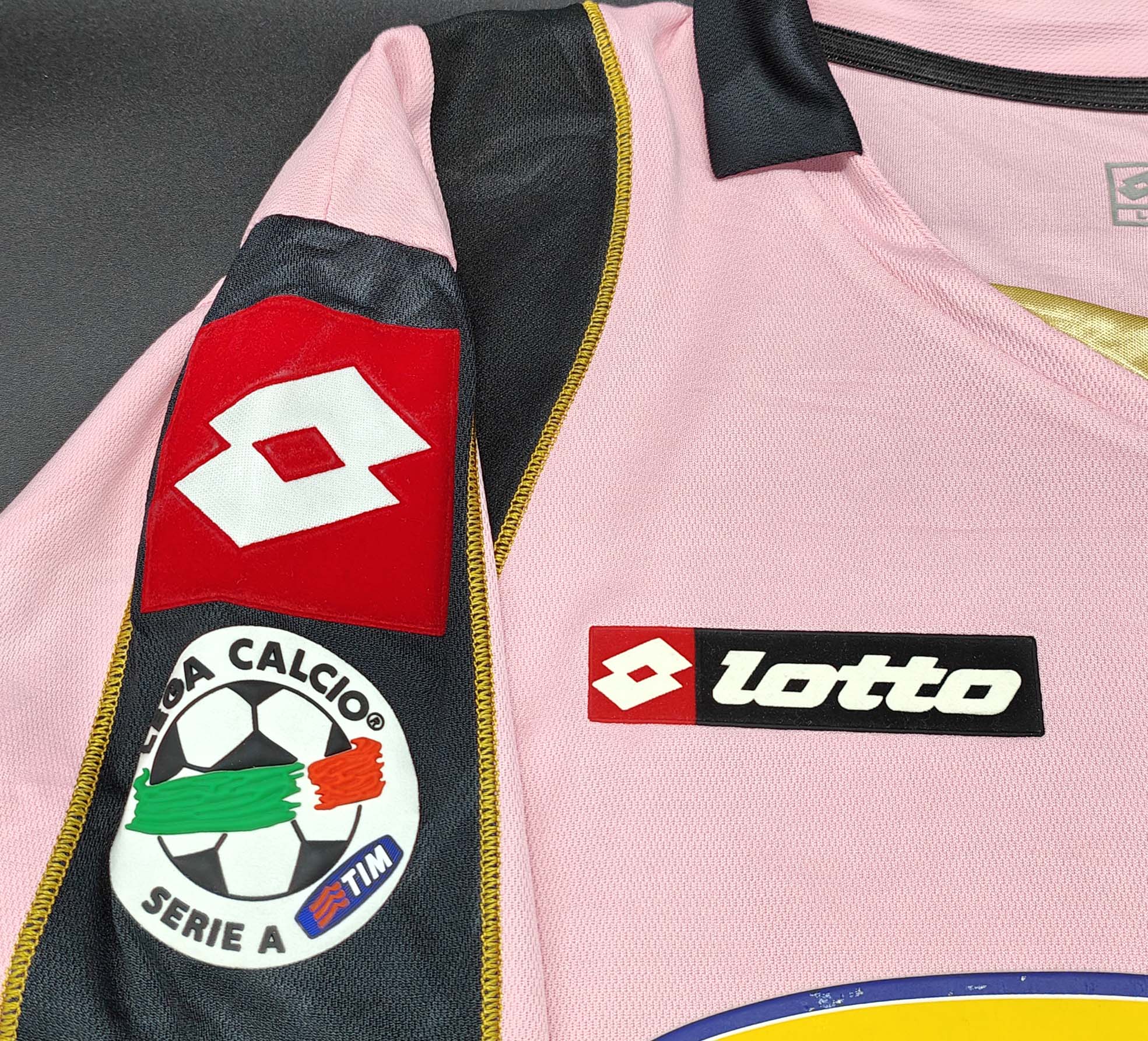 Palermo 2008-10 maglia Lotto home #30 Simplicio matchworn - immagine 4
