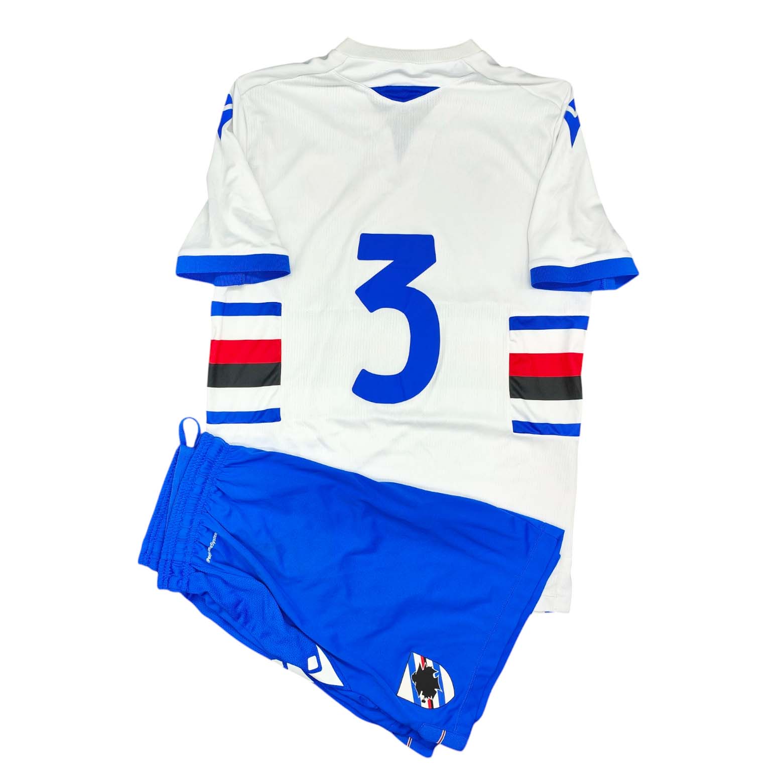 Sampdoria 2020-21 completo Macron away #3 matchworn