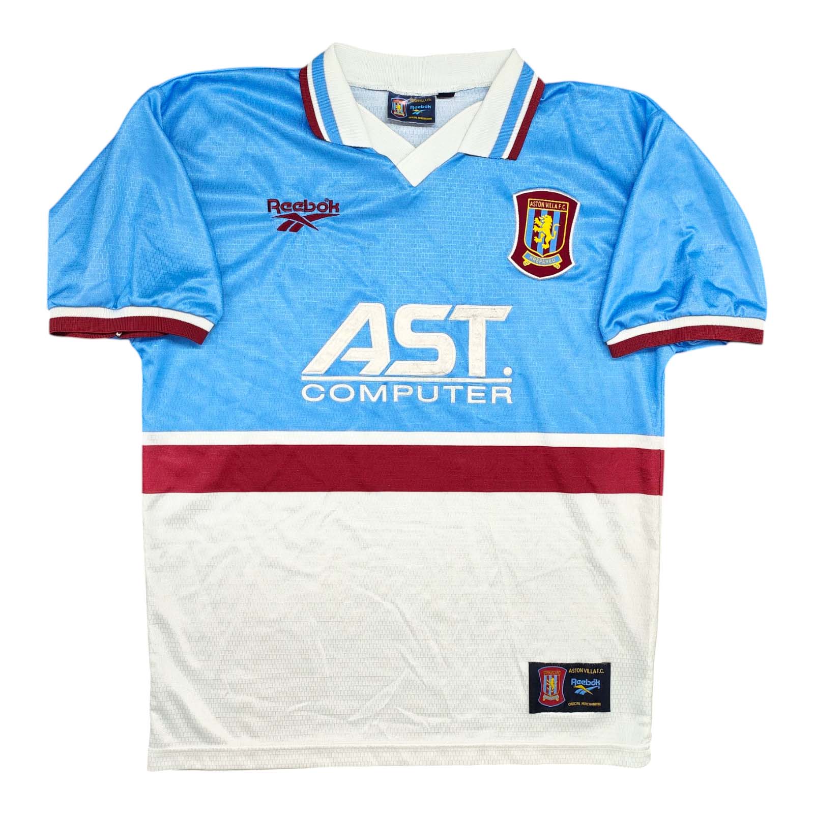 Aston Villa 1997-98 maglia Reebok away » BOLA Football Store