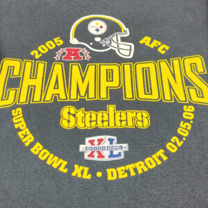 Alternative view of Pittsburgh Steelers 2005 t-shirt NFL "Super Bowl"