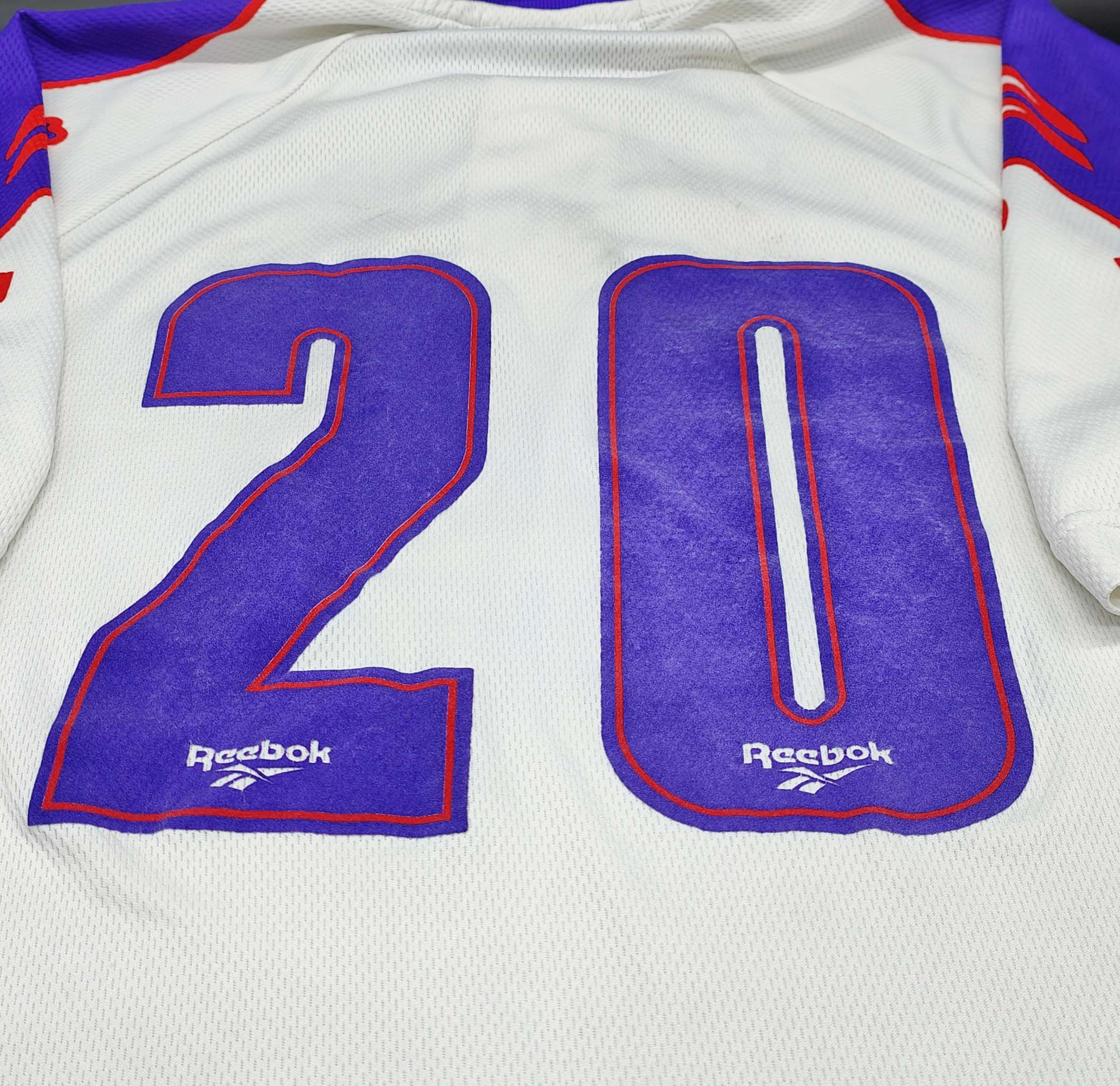 Fiorentina 1995-96 maglia Reebok away #20 matchworn » BOLA 