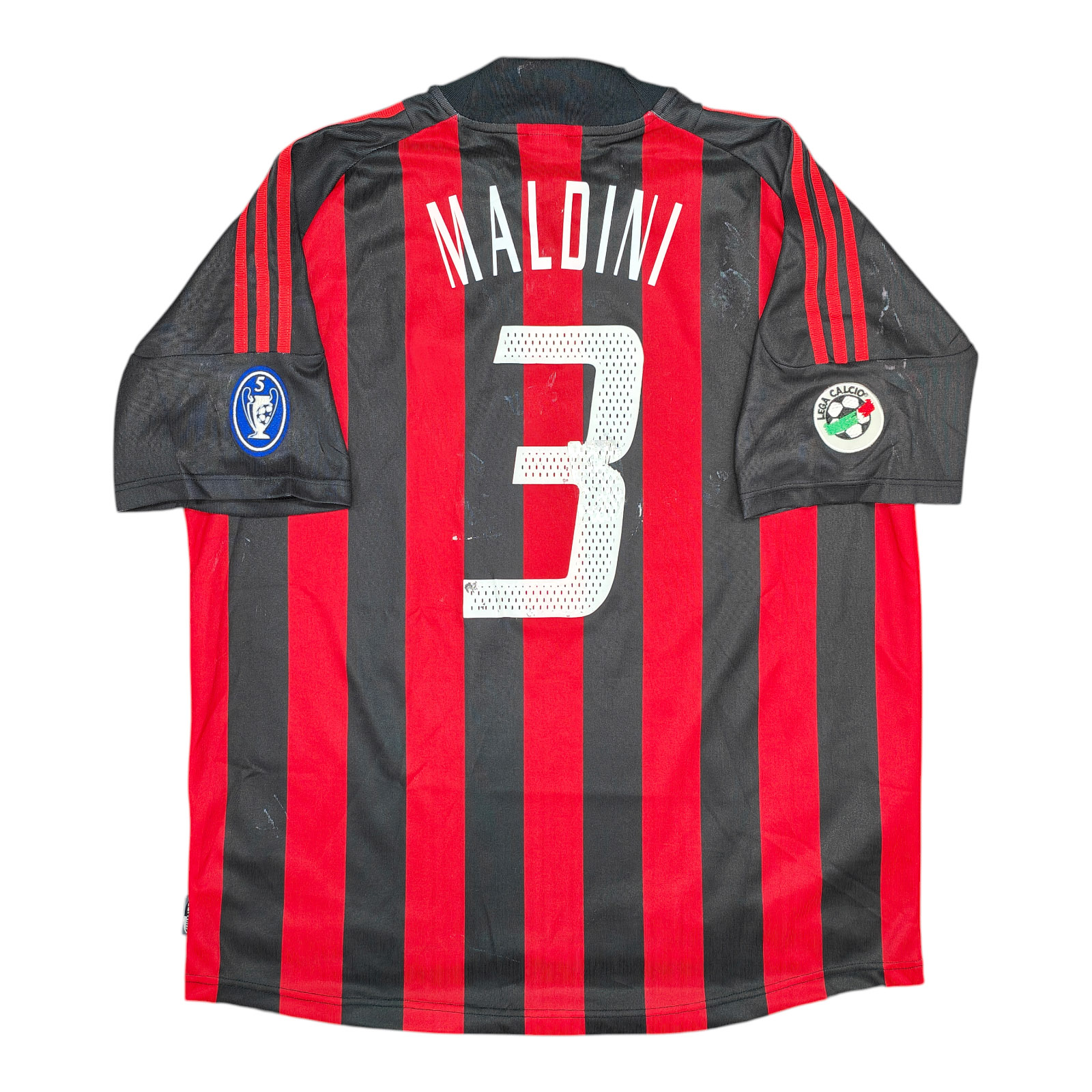 Milan 2002-03 maglia Adidas home #3 Maldini
