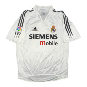Alternative view of Real Madrid 2004-05 maglia Adidas home #23 Beckham