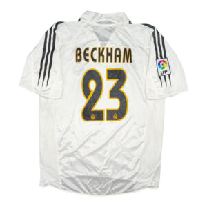 Real Madrid 2004-05 maglia Adidas home #23 Beckham