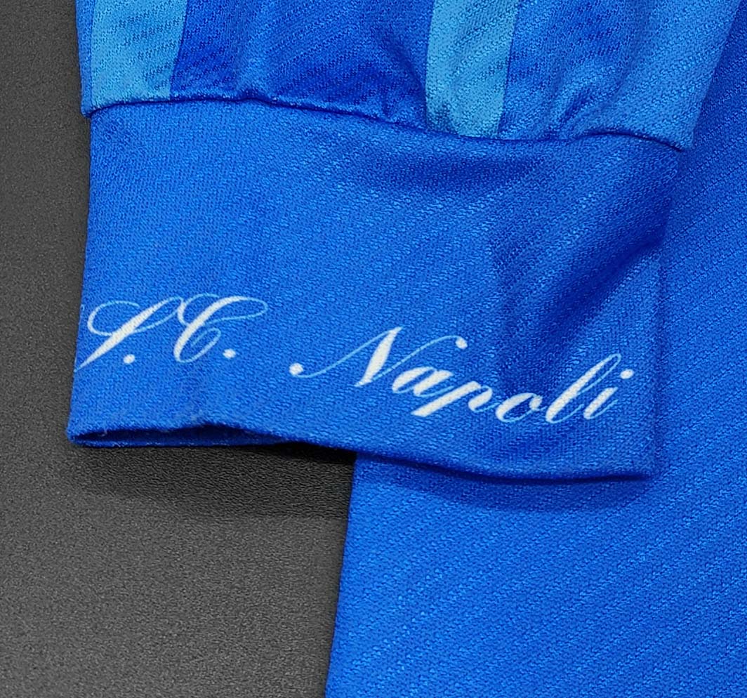 Napoli 1996-97 maglia Lotto home #22 Crasson matchworn - immagine 9
