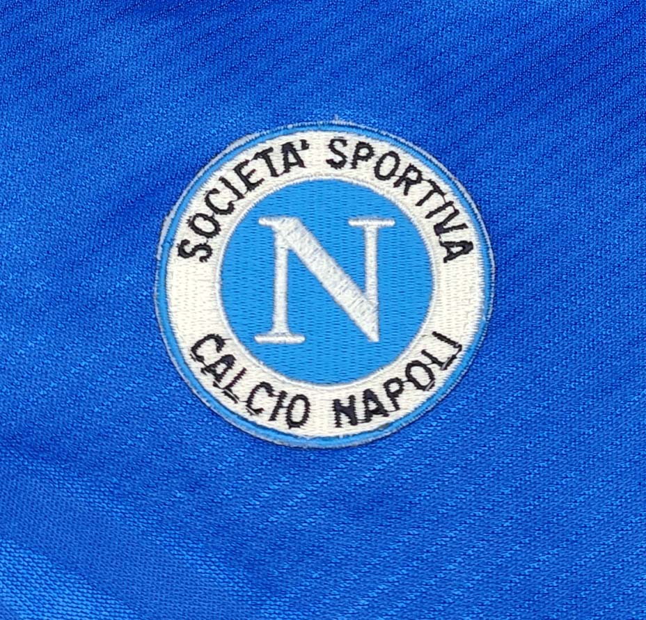 Napoli 1996-97 maglia Lotto home #22 Crasson matchworn - immagine 5