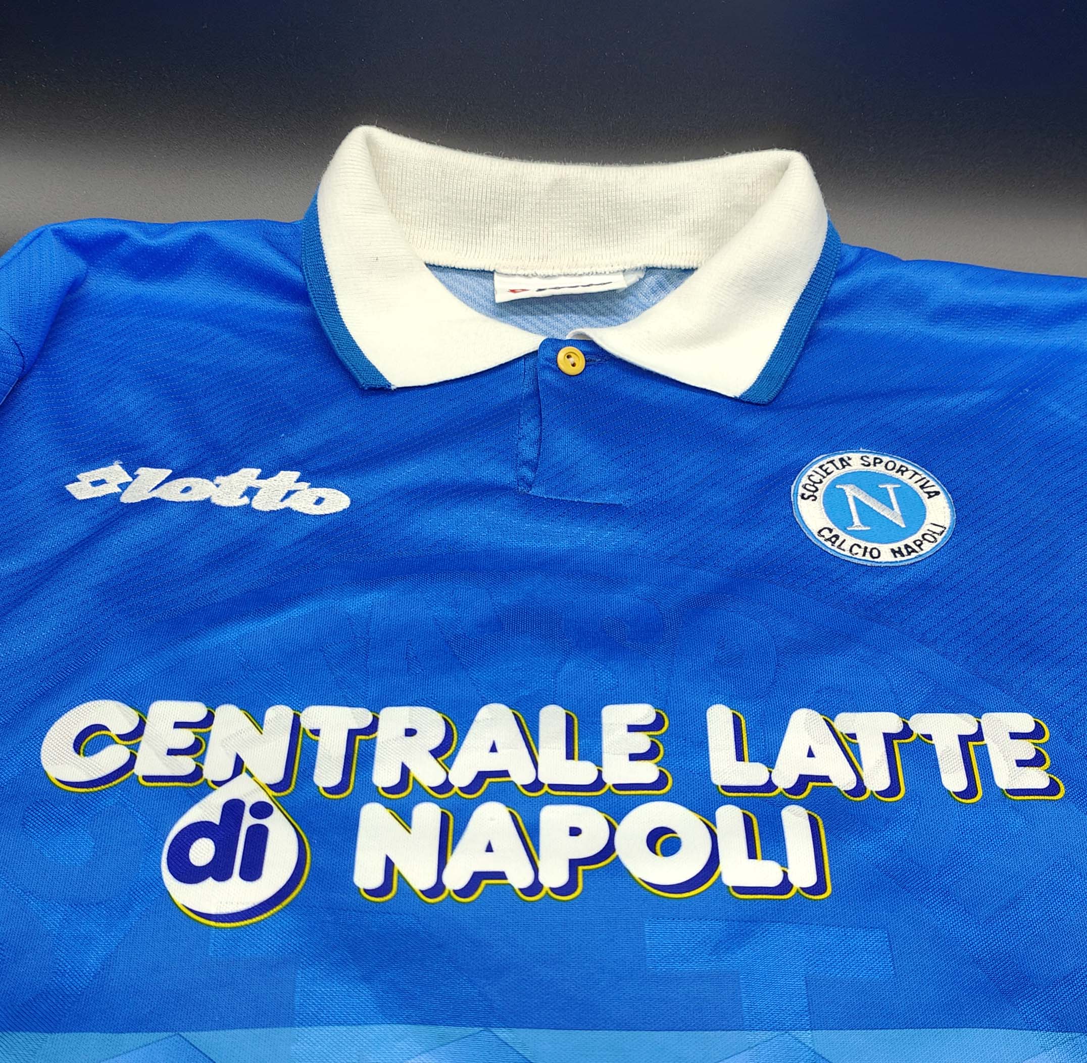 Napoli 1996-97 maglia Lotto home #22 Crasson matchworn - immagine 6