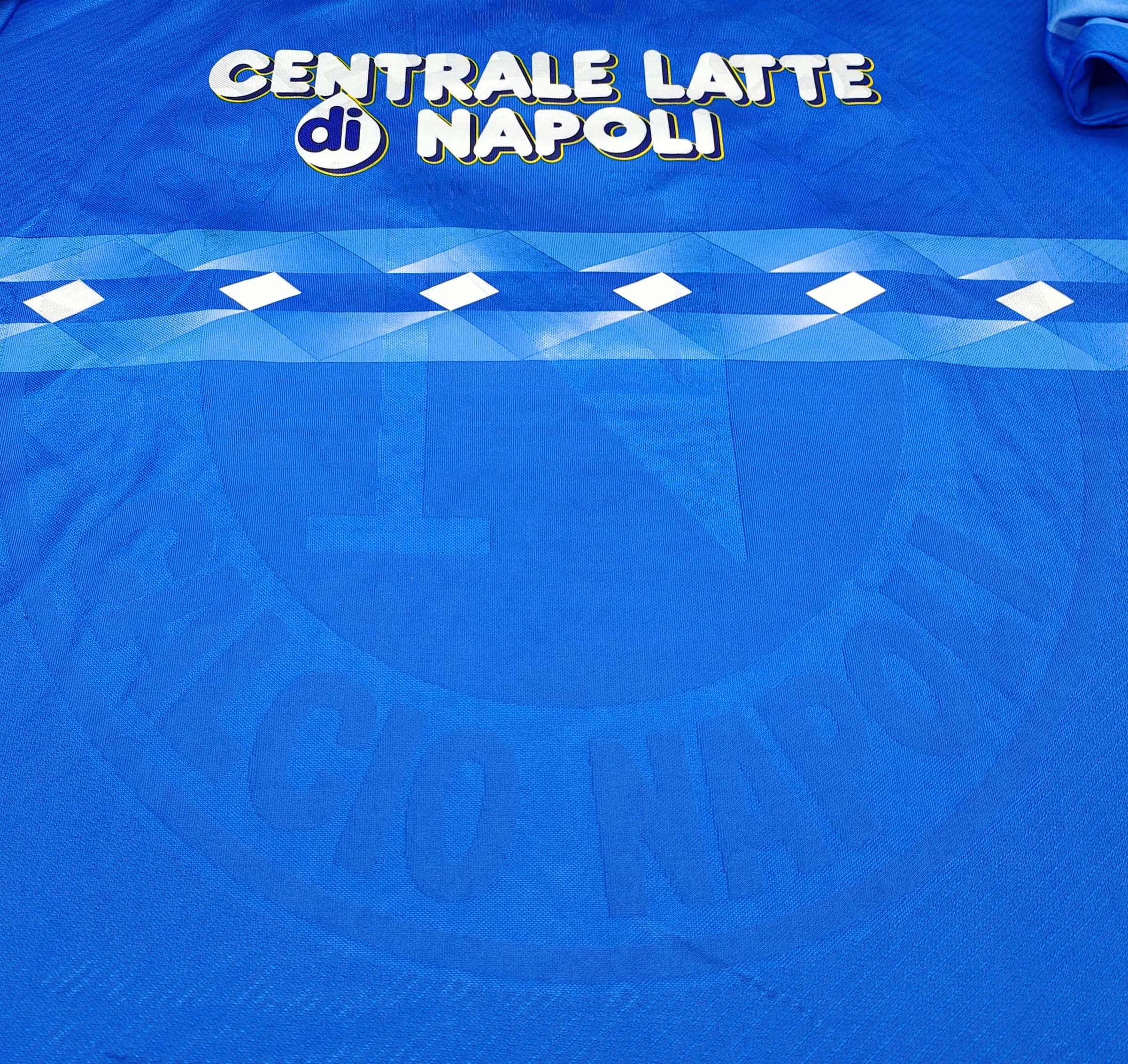 Napoli 1996-97 maglia Lotto home #22 Crasson matchworn - immagine 7