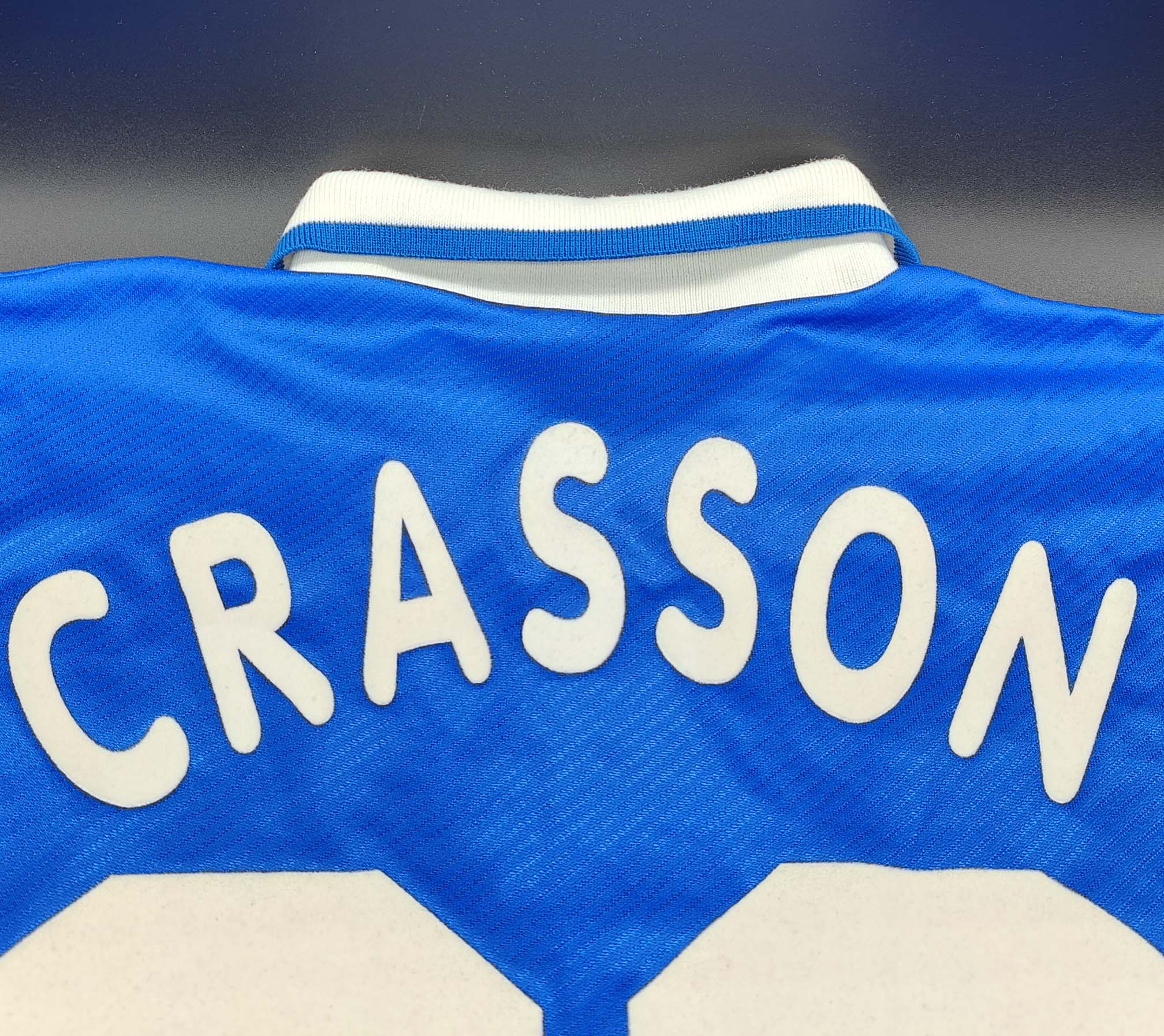Napoli 1996-97 maglia Lotto home #22 Crasson matchworn - immagine 10