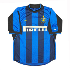 Alternative view of Inter 2000-01 maglia Nike home #1+8 Zamorano