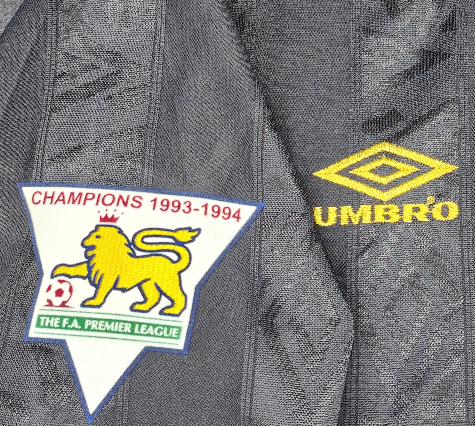 Manchester United 1994-95 maglia Umbro third #7 Cantona - immagine 5