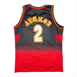 Alternative view of Atlanta Hawks 1995-96 maglia Champion home #2 Augmon