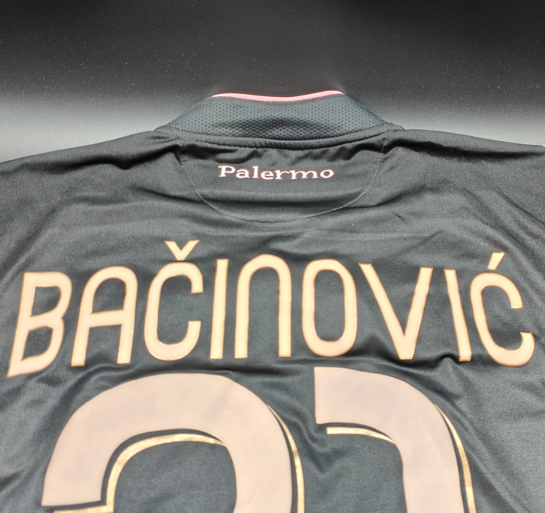 Palermo 2010-11 maglia Legea third #21 Bacinovic matchworn - immagine 9